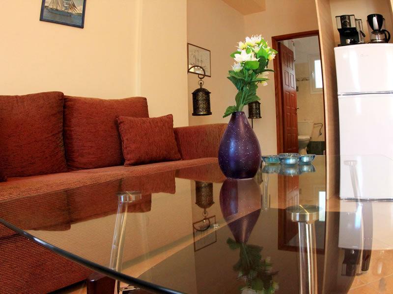 Santafemia Apartman Ajía Effimía Szoba fotó