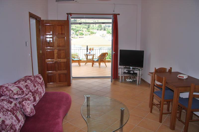 Santafemia Apartman Ajía Effimía Szoba fotó