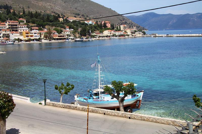 Santafemia Apartman Ajía Effimía Kültér fotó